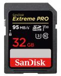 SANDISK Extreme PRO UHS-I SDHC Speicherkarte 32 GB - 95 MB/s