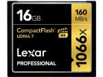 LEXAR LCF16GCRBEU1066, Compact Flash Speicherkarte, 16 GB, 160 Mbit/s