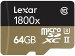 LEXAR LSDMI64GCRBEU1800R, Micro-SDHC, 64 GB, 270 Mbit/s