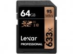 LEXAR LSD64GCB1EU633, SDXC SDXC Karte, 64 GB, 95 MB/s
