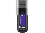 LEXAR JumpDrive S57 USB-Stick, Schwarz/Violett, 64 GB