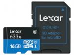 LEXAR LSDMI16GBBEU633A, Micro-SDHC Micro-SDHC, 16 GB, 95 MB/s