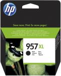 HP 957XL - 63.5 ml - Besonders hohe Ergiebigkeit - Schwarz - Original - Tintenpatrone - für Officejet Pro 8210, 8218, 8720, 8740