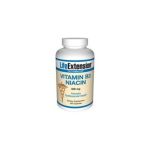 Dreierpack Life Extension, Vitamin B3 Niacin, 500 mg, 100 Kapseln