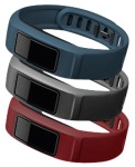 Ersatzarmband Garmin vivofit 2 Größe=L Weinrot, Blau, Grau