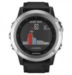 GARMIN fenix 3 HR Smartwatch 010-01338-77, Silber