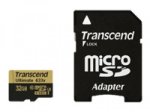 Transcend Ultimate - Flash-Speicherkarte (microSDHC/SD-Adapter inbegriffen) - 32 GB - UHS Class 3 / Class10 - 633x - microSDHC UHS-I
