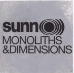 Monoliths And Dimensions Sunno auf CD