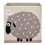 3 Sprouts Aufbewahrungsbox für Kinderzimmer Schaf
