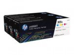 HP 305A - 3er-Pack - Farbe (Cyan, Magenta, Gelb) - Original - LaserJet - Tonerpatrone (CF370AM) - für LaserJet Pro 400 M451dn, 400 M451dw, 400...