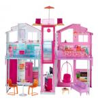 Barbie 3-Etagen-Stadthaus, Puppenhaus