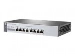HPE 1820-8G - Switch - verwaltet - 8 x 10/100/1000 - Desktop, an Rack montierbar