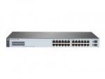 HPE 1820-24G - Switch - verwaltet - 24 x 10/100/1000 + 2 x Fast Ethernet/Gigabit SFP - Desktop, an Rack montierbar