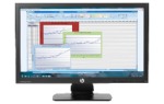 HP ProDisplay P222VA 21.5 Zoll Monitor (1x VGA, 1x DisplayPort 1.2 (mit HDCP-Unterstützung) Kanäle, 8 ms (Grau zu Grau) Reaktionszeit)