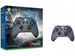 MICROSOFT Xbox Wireless Controller - Gears of War 4 JD Fenix Limited Edition Gamepad, Grau/Blau