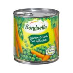 Bonduelle Garten-Erbsen mit Möhrchen , 6er Pack (6 x 400 g Dose)