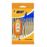 BIC Kugelschreiber Cristal Medium, 0.4 mm, Beutel à 10 Stück, blau