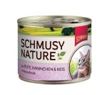Schmusy Natures Pute + Kaninchen 190g(UMPACKGROSSE 12)