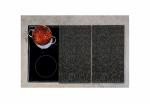 Glas-Abdeckplatte 2er Granit 52x30