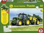 Puzzle John Deere Traktor 6630, 40 Teile, 1 Stück