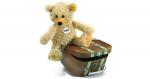 Steiff Charly Schlenkerteddy im Koffer, beige, 30 cm