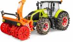 Bruder Claas Axion 950 und Schneeketten und -fräse