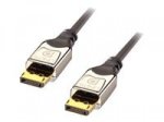 Lindy CROMO - DisplayPort-Kabel - DisplayPort (M) bis DisplayPort (M) - 1 m - Anthrazit