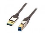 Lindy Premium - USB-Kabel - USB Type A (M) bis USB Type B (M) - USB 3.0 - 5 m - geformt