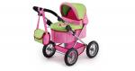 Puppenwagen Trendy rosa/grün