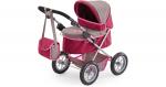 Puppenwagen Trendy grau/ pink