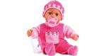 Babypuppe First words baby, pink, 38 cm