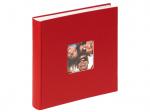 WALTHER FA-208-R Fun Fotoalbum , 100 Seiten , Papiereinband , Rot