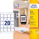 AVERY ZWECKFORM L7121-25 QR Code Etiketten