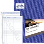 AVERY ZWECKFORM 223-3 Fahrtenbuch DIN A5 für Finanzamt geeignet 3er Pack