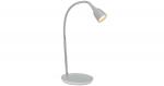 LED Schreibttischlampe Anthony, titan grau