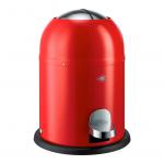 Wesco ABFALLSAMMLER Single Master 9 L, Rot, Silber