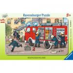 Ravensburger Rahmenpuzzle 15 Teile Mein Feuerwehrauto 06321