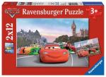 RAVENSBURGER 07554 Puzzle Disney Cars: Lightning McQueen und seine Freunde 2x...