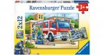 RAVENSBURGER 07574 Puzzle Polizei und Feuerwehr