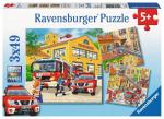 RAVENSBURGER 09401 Puzzle Feuerwehreinsatz
