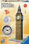 3D Puzzle Big Ben mit Uhr 216 Teile