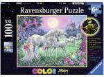 RAVENSBURGER 13670 Puzzle Einhörner im Mondschein