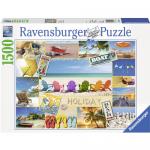 Ravensburger Puzzle Happy Holiday, 1500 Teile