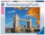 RAVENSBURGER 19637 Puzzle Blick auf die Tower Bridge 1000 Teile