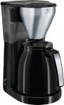 MELITTA 1010-08 Easy Top Therm 209750 Kaffeemaschine mit Thermkanne in Schwarz/Edelstahl