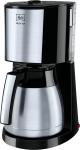 MELITTA 1017-08 Enjoy Top Kaffeemaschine mit Thermokanne in Schwarz/Silber