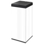 Hailo Großraum-Abfallbox Big-Box Touch 80 l Weiß