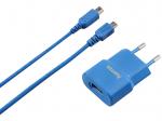 HAMA USB-Ladegerät für Nintendo 3DS blau , Ladegerät, Blau