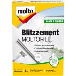 Molto Blitzzement Moltofill Außen- und Innen-Spachtelpulver Weiß 1 kg