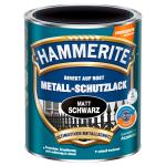 Hammerite Metall-Schutzlack Schwarz matt 2,5 l